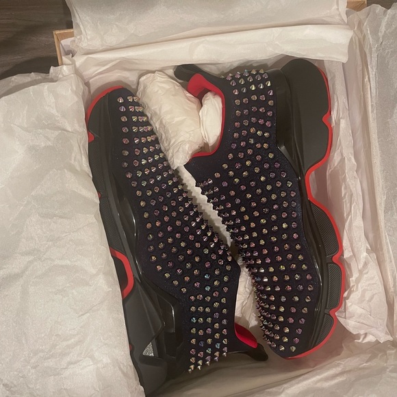 Christian Louboutin spike sock runners - Picture 2 of 8